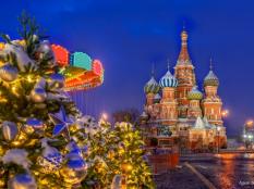 Новогодняя Москва с заездом на канатную дорогу Воробьевы горы